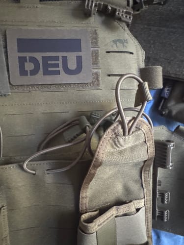 Customer photo review of Lasercut Patch - DEU - Steingrau Oliv