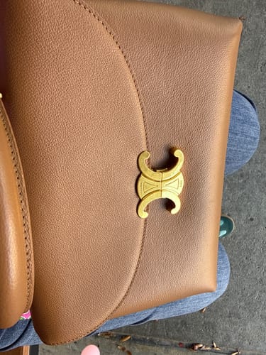 Customer photo review of NINO TEEN MEDIUM 25 BAG IN CHOCOLATE BROWN SOLF CALFSKIN