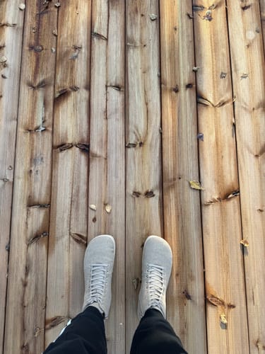 Customer photo review of Vaistoa Tunto 2 -paljasjalkatennarit