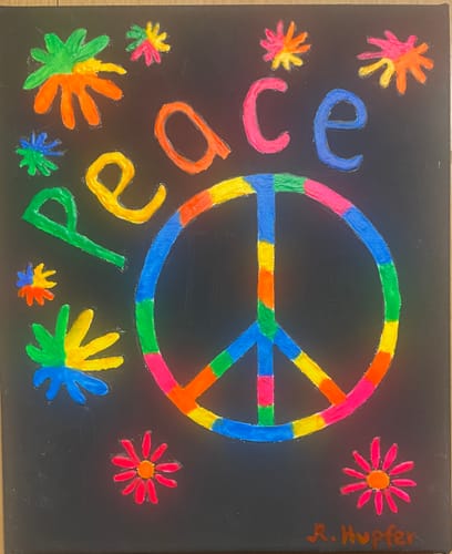 Customer photo review of 5 x 120ml Aquarylic Color Neon Set inklusive Videokurs