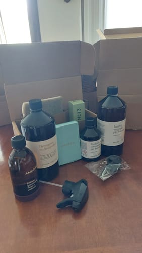 Customer photo review of Kit Laundry Cotone di Camelia