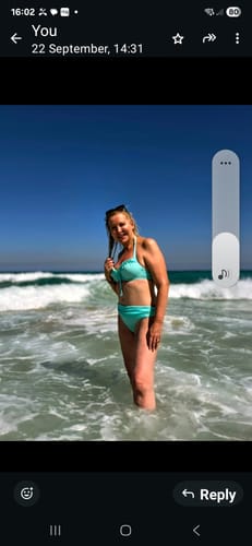 Customer photo review of Self Tanning | 150 Capsules