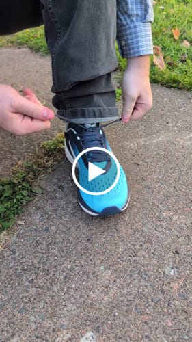 Customer video review of APUS Blue Men Running Shoe