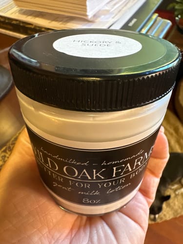 Customer photo review of Goat Milk Body Butter