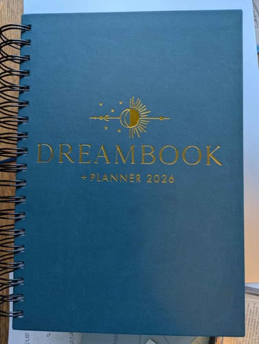 Customer photo review of 2026 Dreambook + Planner
