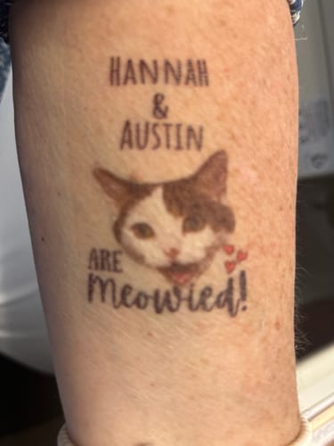 Customer photo review of My Parents are Meowied!