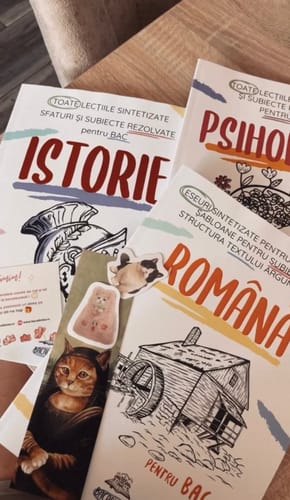 Recenzie cu fotografie de la un client despre Pachet Bacalaureat (Română + Istorie + Psihologie) Bacademia