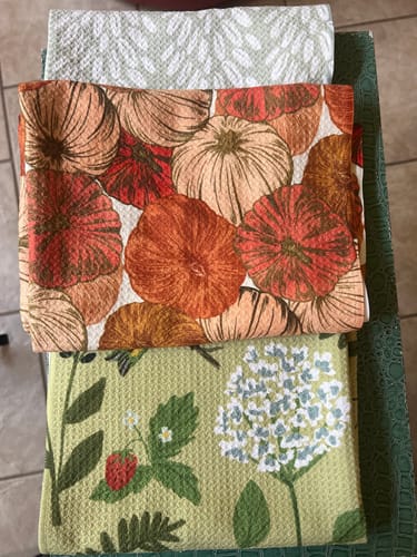 Customer photo review of Tendril Tea Towel