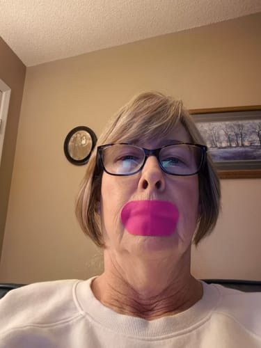 Customer photo review of Queen Mouth Tape - For Sleep