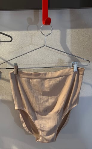 Customer photo review of Mabel Full Coverage Underwear - Sand