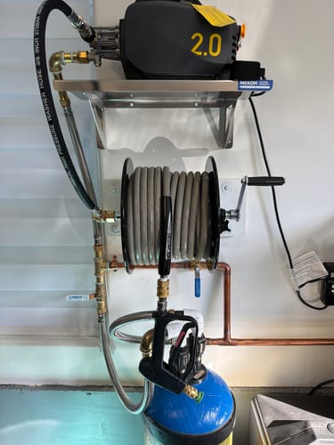 Customer photo review of 3/8" NPT Automatic Quick Connect Set of 4