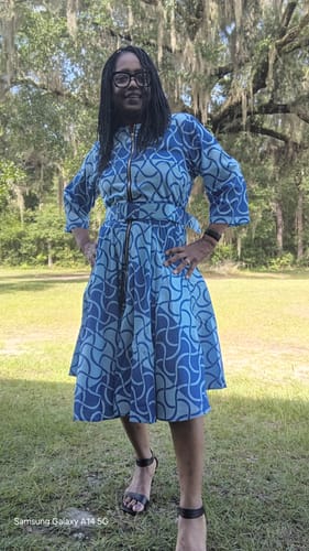 Customer photo review of Dress- All zipped AMICAE- PRE ORDER