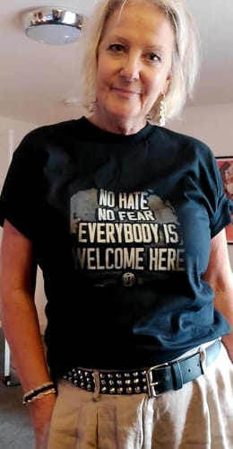 Customer photo review of Unisex t-shirt