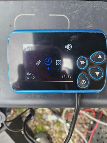Customer photo review of Nordkapp™ Remote Control for Air heater (Bluetooth)