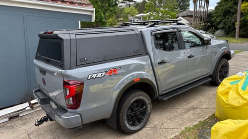 Customer photo review of Nissan Navara Canopy 2021-2025 Stainless Steel