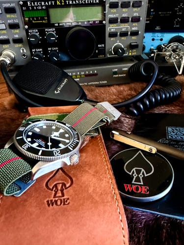 Customer photo review of Travel Pouch and Challenge Coin - NEW