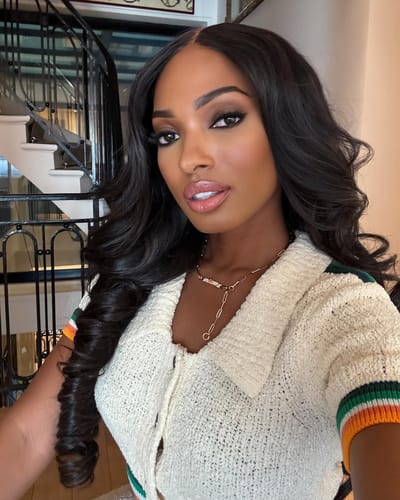 Customer photo review of Black Edition Classic Loose Body Wave Wig 5x5 Swiss HD Lace Glueless Fit