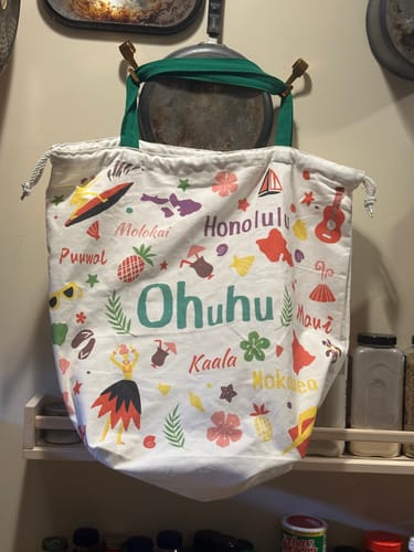 Customer photo review of Ohuhu Canvas Bag US Free