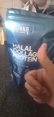 Customer photo review of Halal Collagen Protein