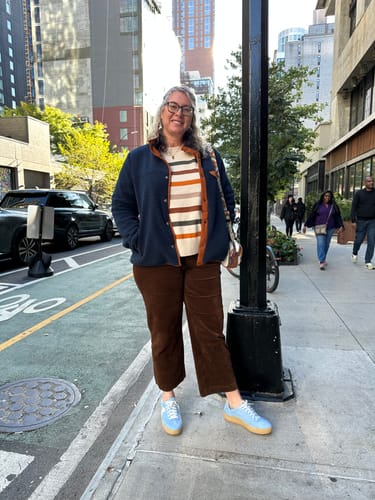 Customer photo review of Sutton Tall Cropped Cord