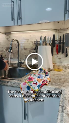 Customer video review of Fields Of Flowers Microfiber Towel