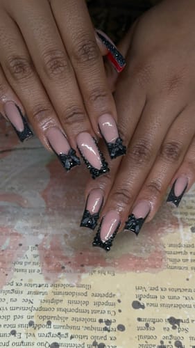 Customer photo review of AMG Dip - Ombre Nude 04