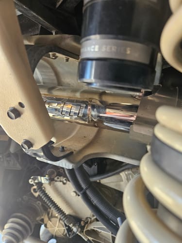 Customer photo review of RPM Big Mouth Cat Delete Bypass Mid Race Pipe Can-Am Maverick X3 Turbo R & RR