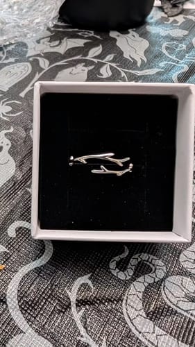 Customer photo review of Anello Spirito di Salice