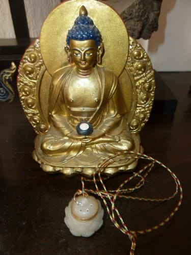 Customer photo review of Pilule sacrée Tibétaine Tsépamé Rilbu - Sa Sainteté le Dalaï Lama.