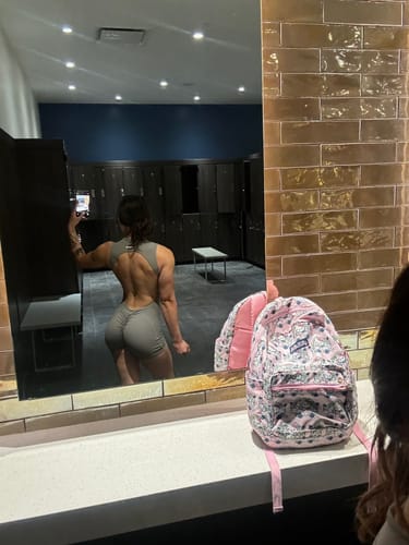 Haley G. review of SILHOUETTE ONE PIECE - GREY image 1 out of 1