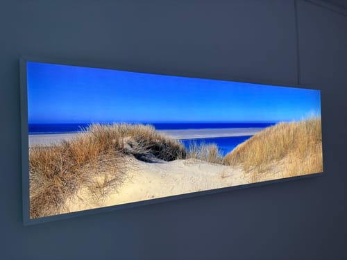 Customer photo review of Wechselmotiv Acrylglas Canvalight® DIA | Eigenes Motiv | Panorama