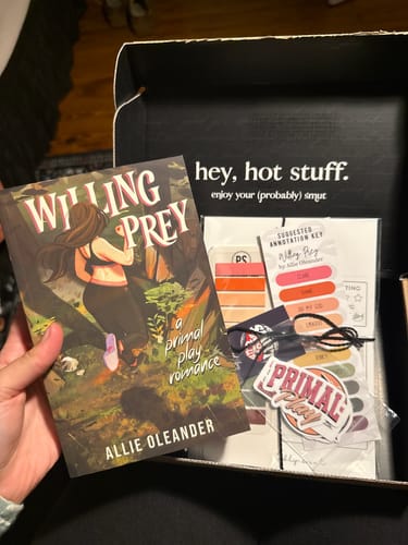 Customer photo review of good girl book club subscription