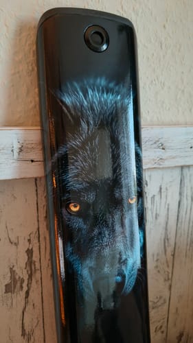 Customer photo review of WOLF - Akku Abdeckung Cover Universal / Schutzfolie / für alle E-Bikes