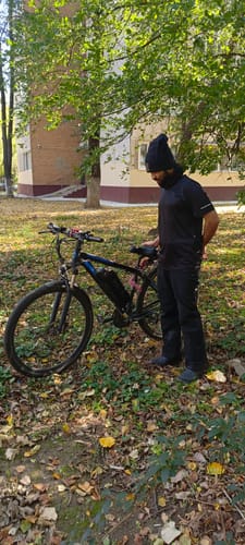 Customer photo review of DUOTTS C29 Electric Bike Ship to UK