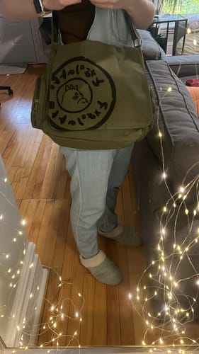 Customer photo review of My Neighbor Totoro Travel Bag