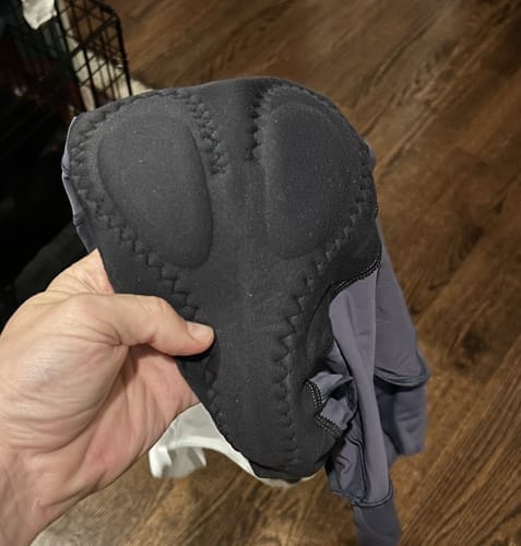 Customer photo review of NeoPro Purple Cargo Bibs