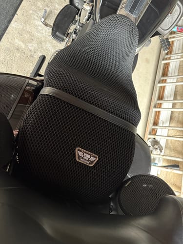 Customer photo review of Wind Rider Seat Cover