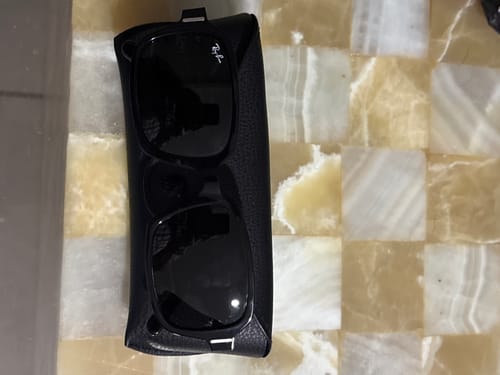 Customer photo review of Lentes De Sol Rb Benji Rb2189n Negro Brilloso Verde G15