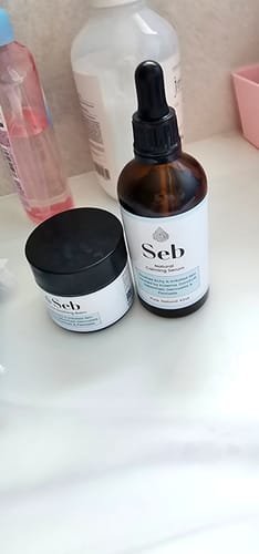 Customer photo review of Seb Natural Calming Serum