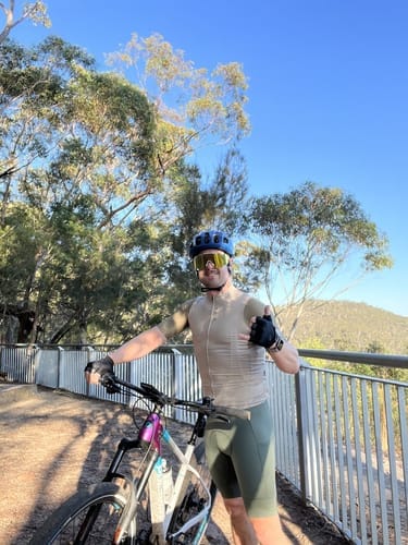 Customer photo review of NeoPro Army Green Cargo Bibs