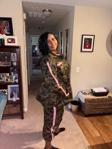 Customer photo review of Camouflage Joggers