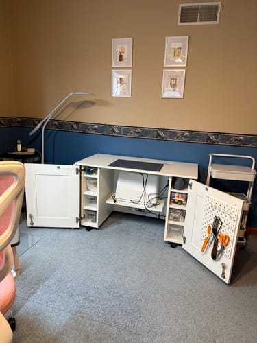 Customer photo review of Left Side Shelf (2pk)