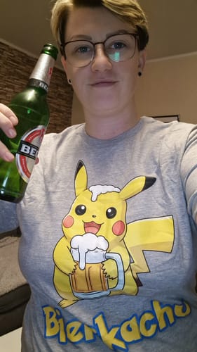 Customer photo review of Bierkachu Neu T-Shirt Unisex