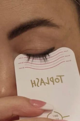 Customer photo review of Toplash eyelash and eyebrow growth serum — 3ml