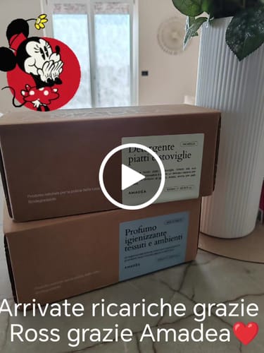 Customer video review of Detergente piatti e stoviglie - Ricarica da 1L