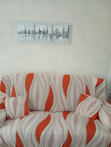 Customer photo review of Luxury - Housses Extensibles de Fauteuil et Canapé