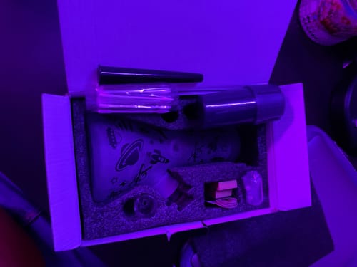 Customer photo review of Smoke Box Water Pipe and Smoking Kit