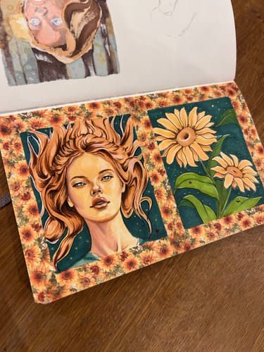 Customer photo review of Ohuhu Honolulu S 24 Skin Tone Colors Dual Soft Tips Alcohol Art Markers, Brush & Soft Chisel