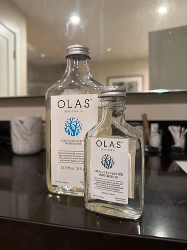 Customer photo review of OLAS Mouthrinse - 100 mL