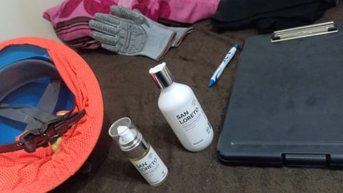 Customer photo review of Aceite y Shampoo Para Barba · Paquete 2 Piezas